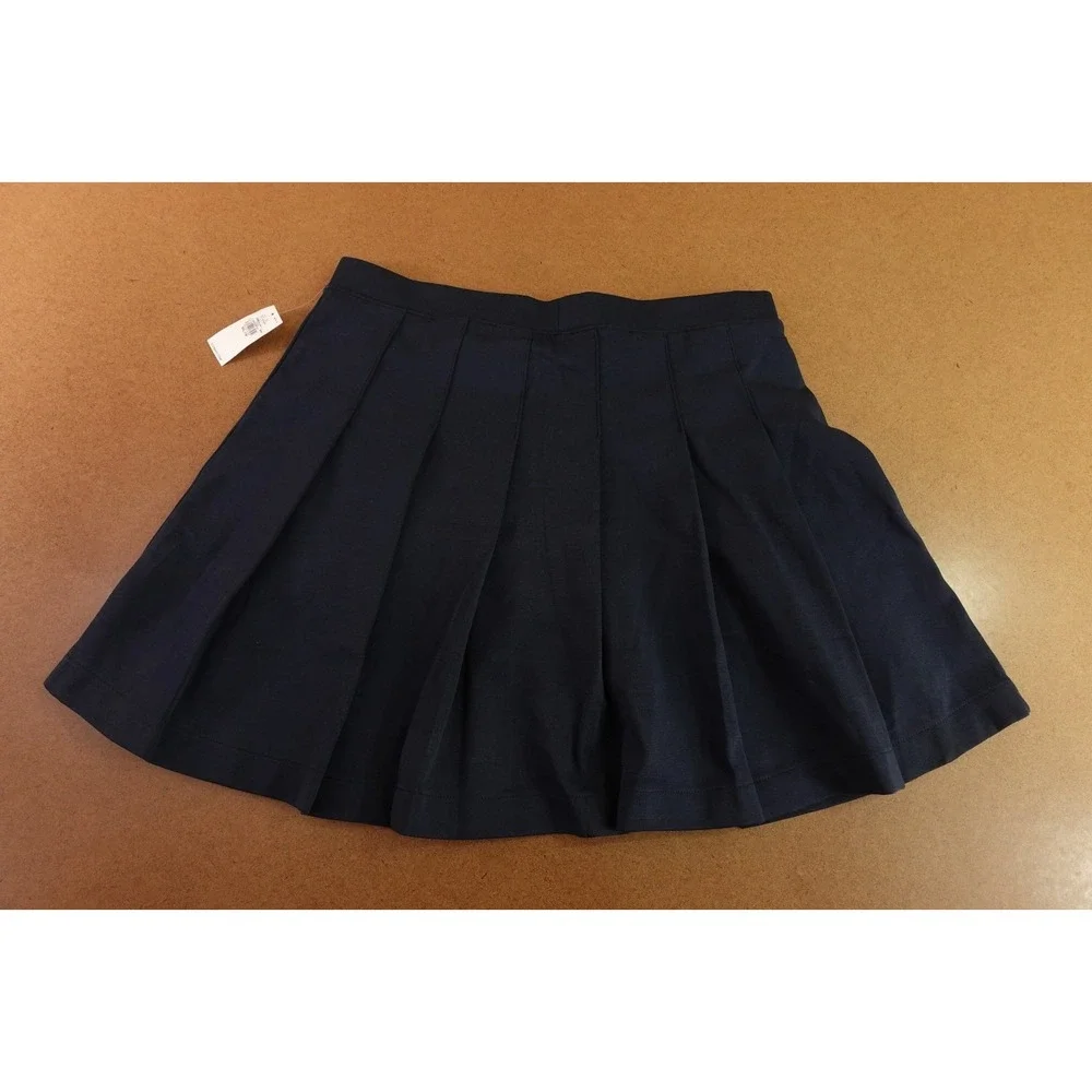 Old Navy Girls Size XXL (18) Blue School Uniform Ponte-Knit Pleated Skort NWT